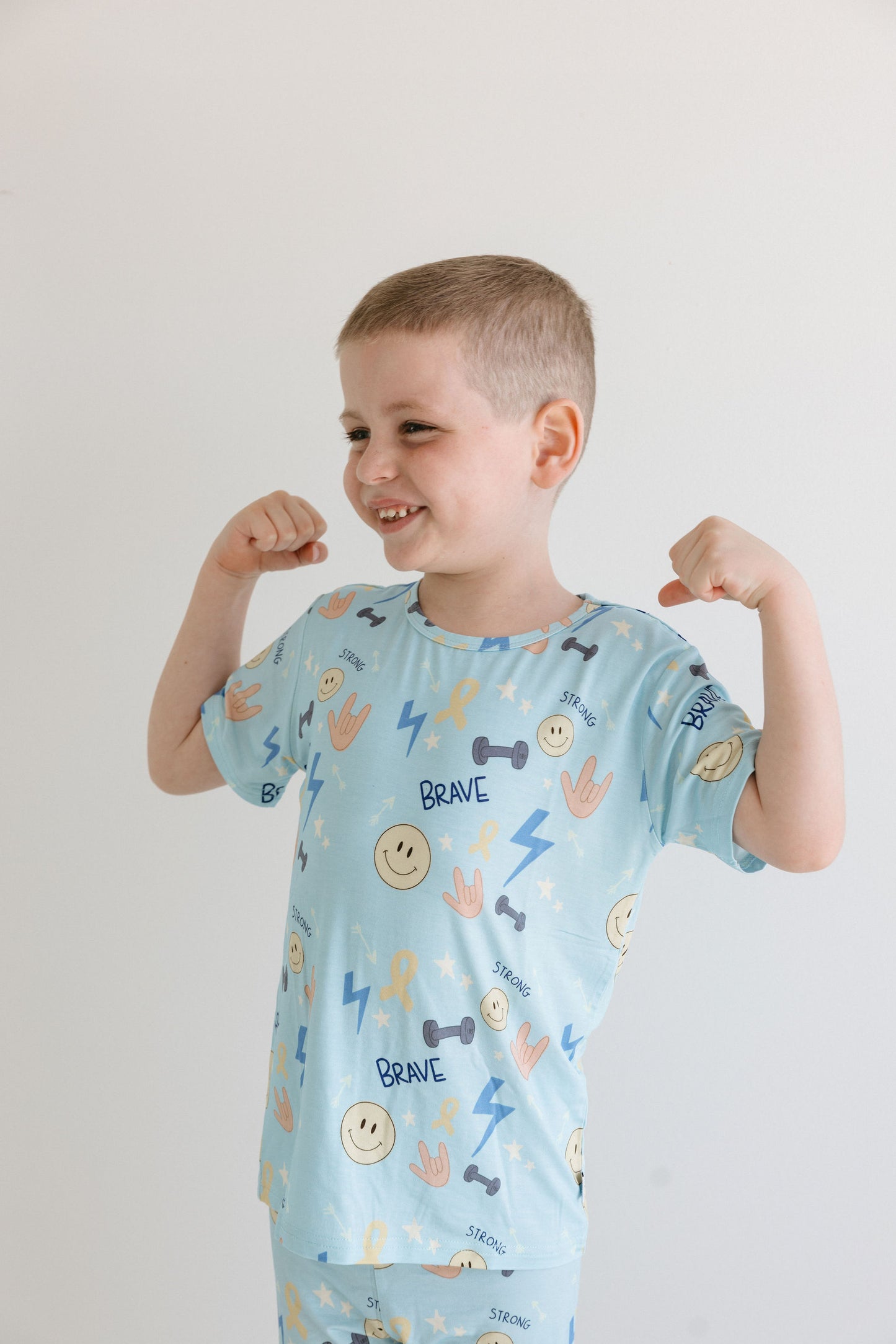 Mighty & Strong Toddler Two Piece Set - Behold Baby