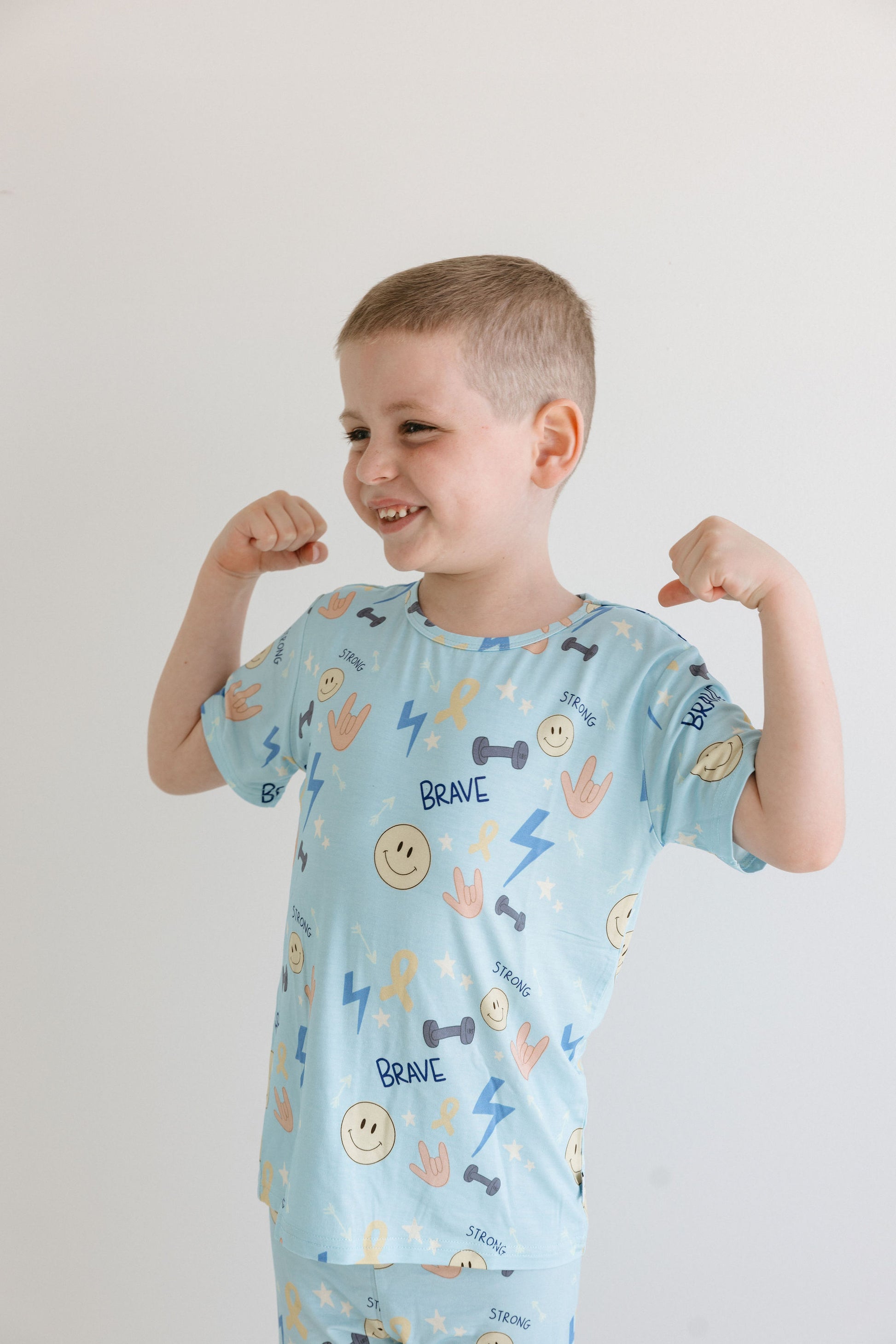 Mighty & Strong Toddler Two Piece Set - Behold Baby