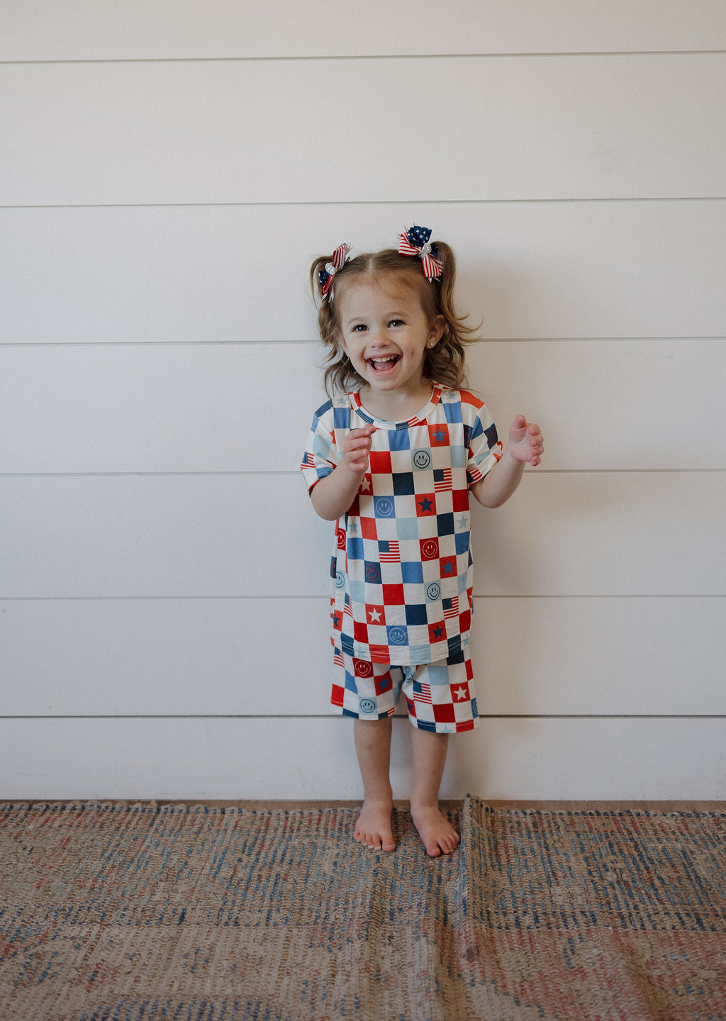 All American Babe Shortie Set - Behold Baby