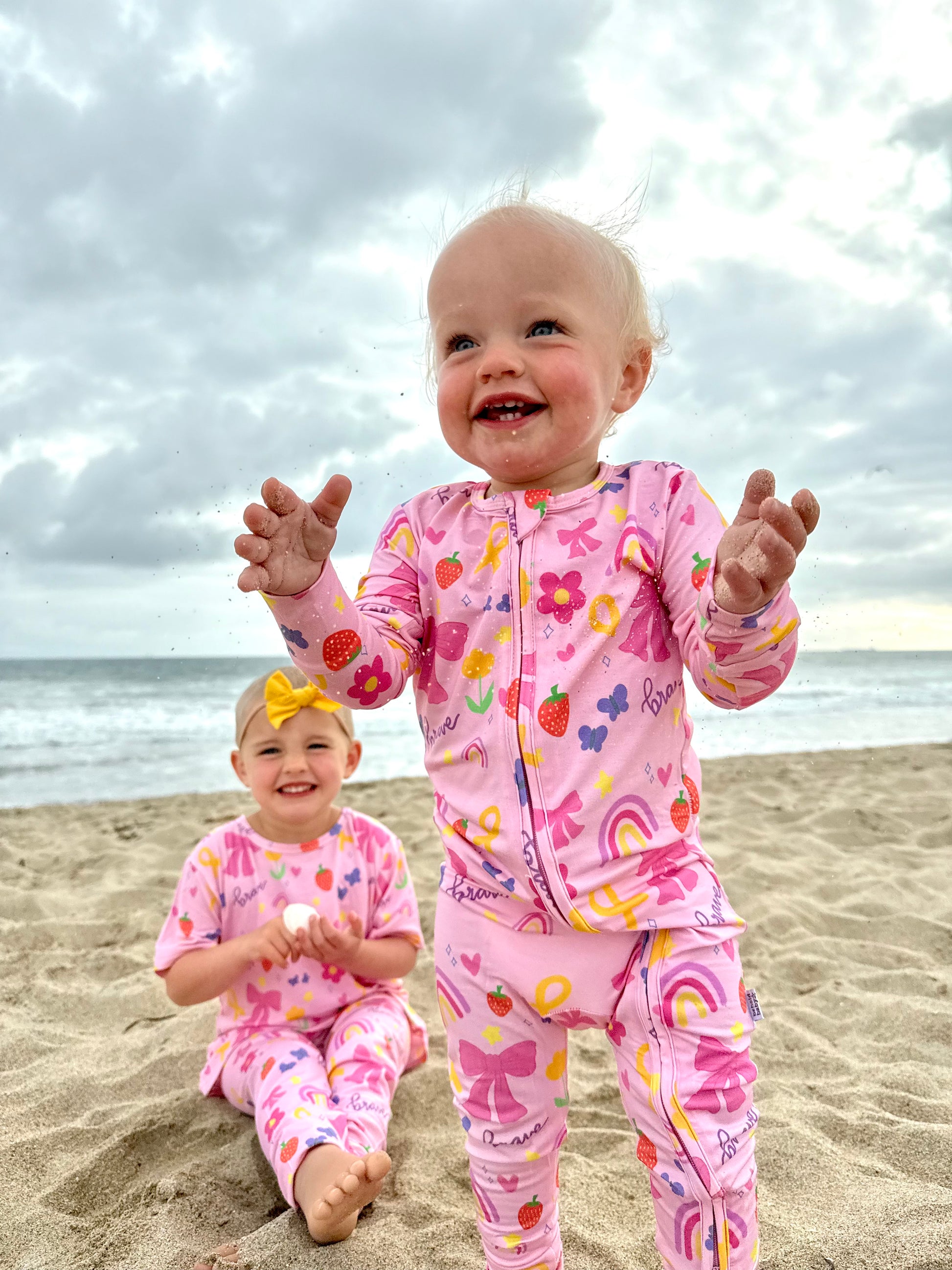 Bows & Bravery Romper - Behold Baby