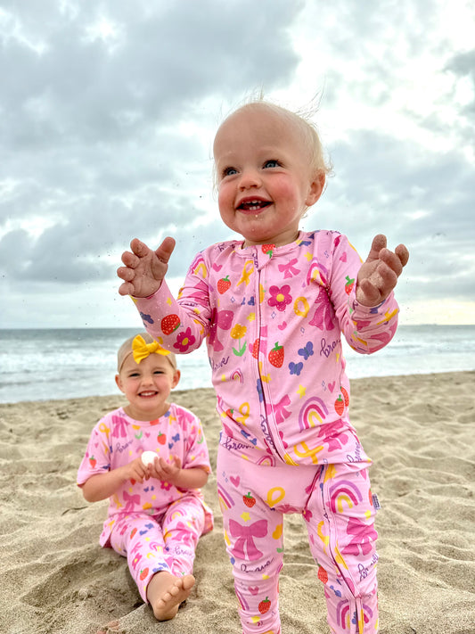 Bows & Bravery Romper - Behold Baby