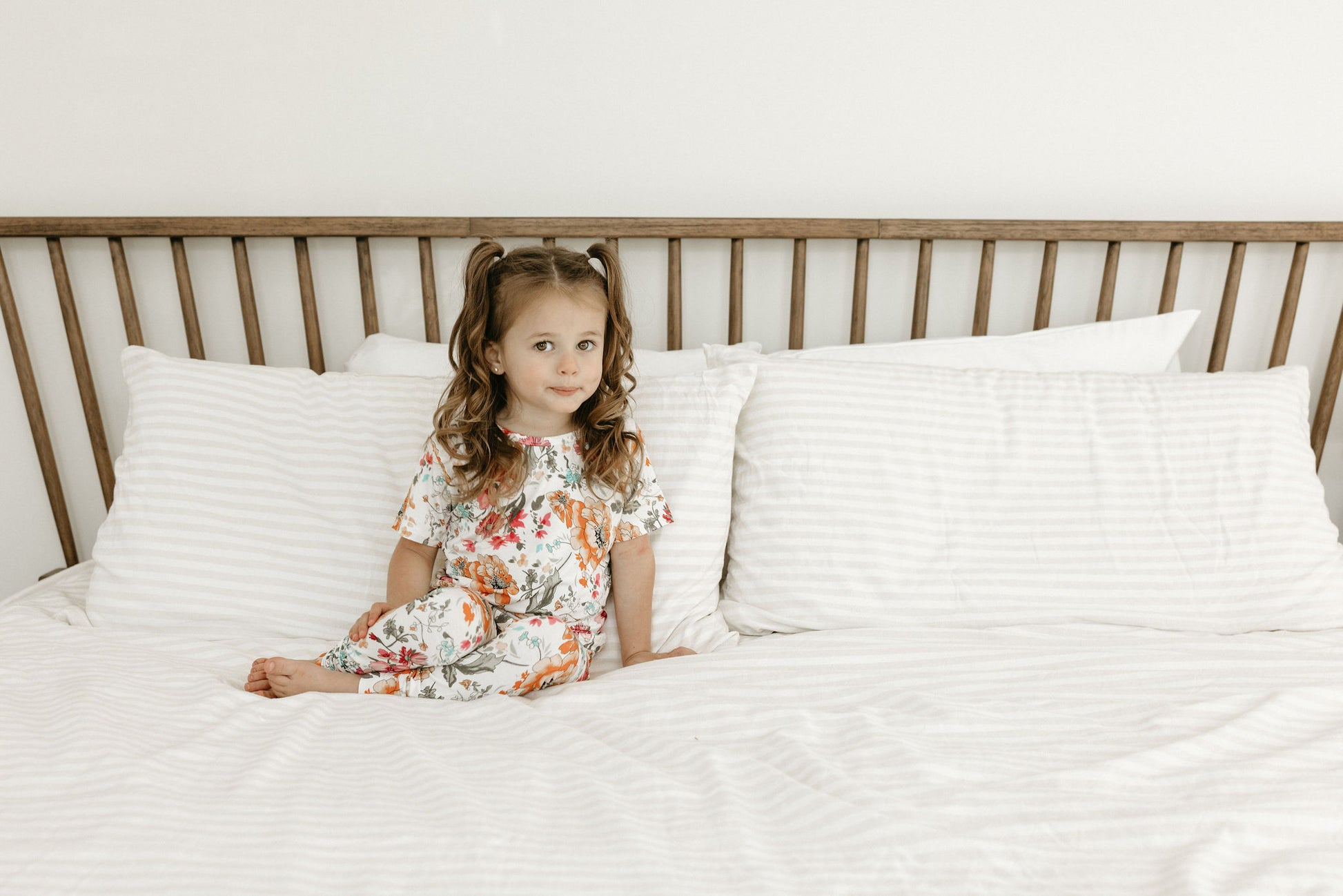 Watercolor Floral Toddler 2 Piece Set - Behold Baby