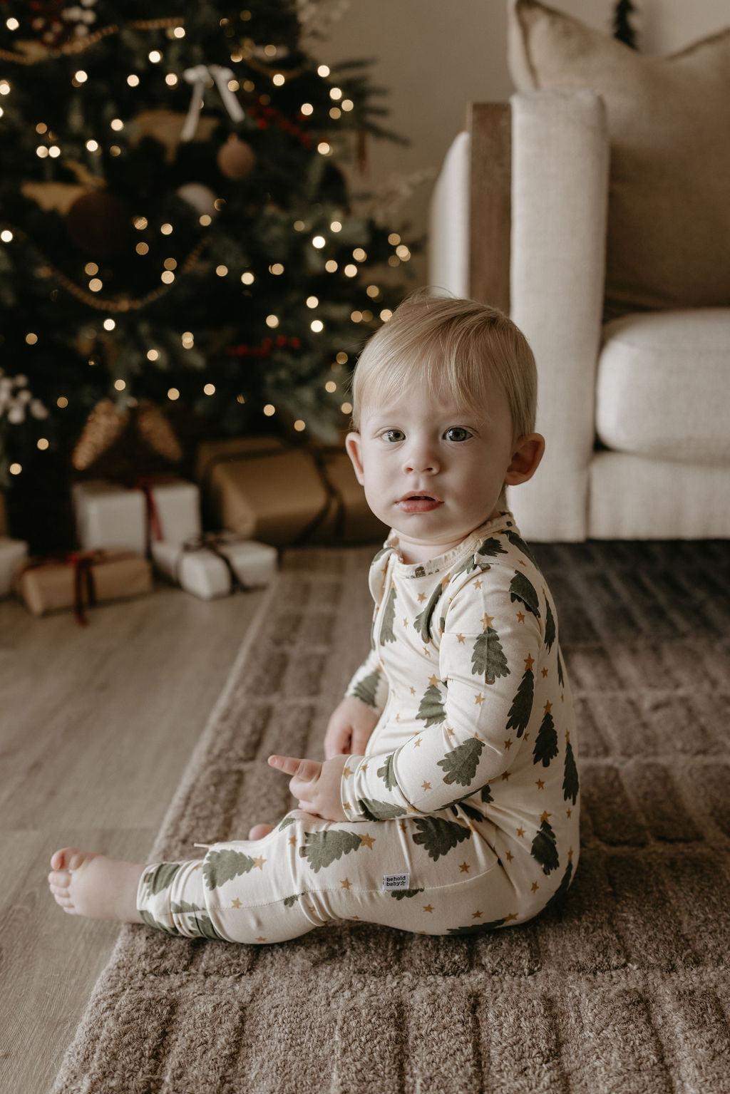 Oh Christmas Tree Romper - Behold Baby