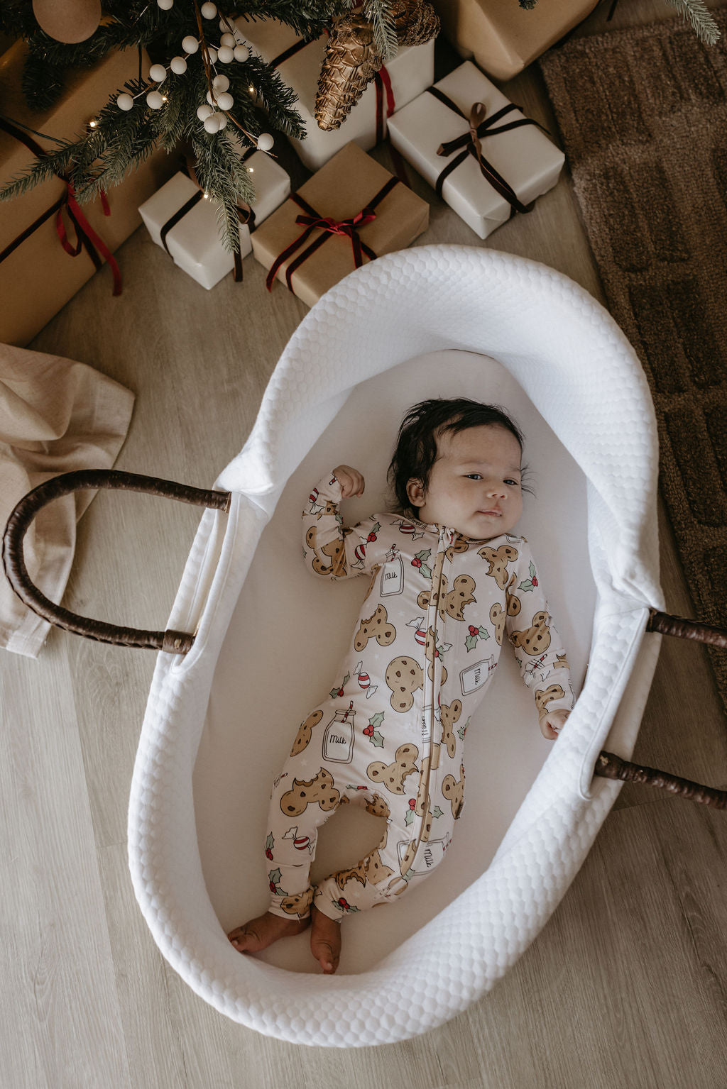 Santa's Cookies Romper - Behold Baby