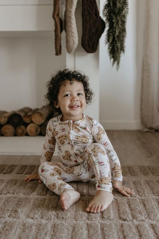 Santa's Cookies Romper - Behold Baby