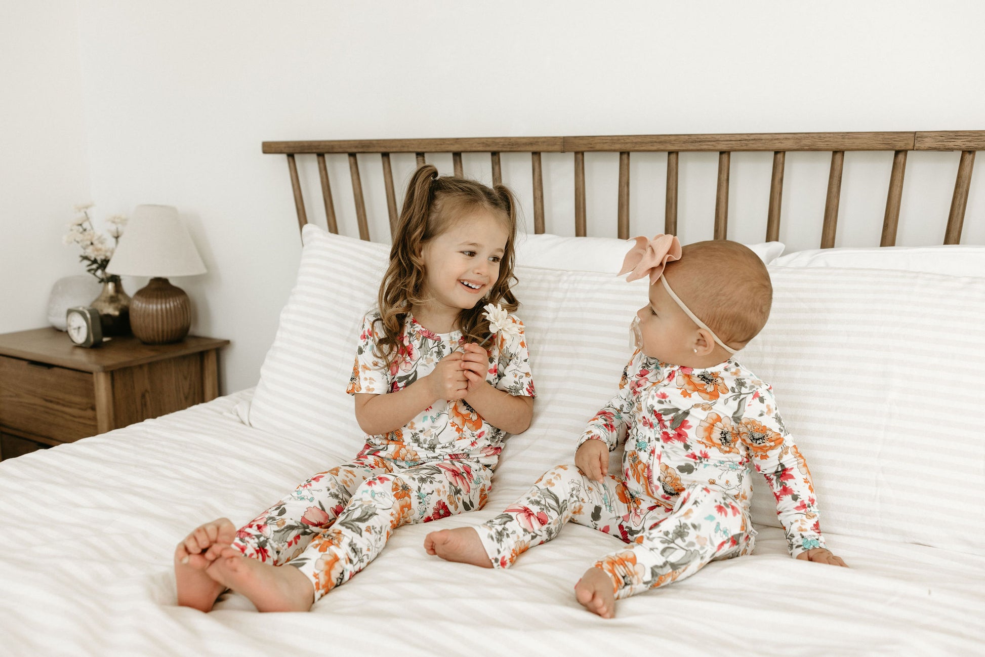 Watercolor Floral Romper - Behold Baby