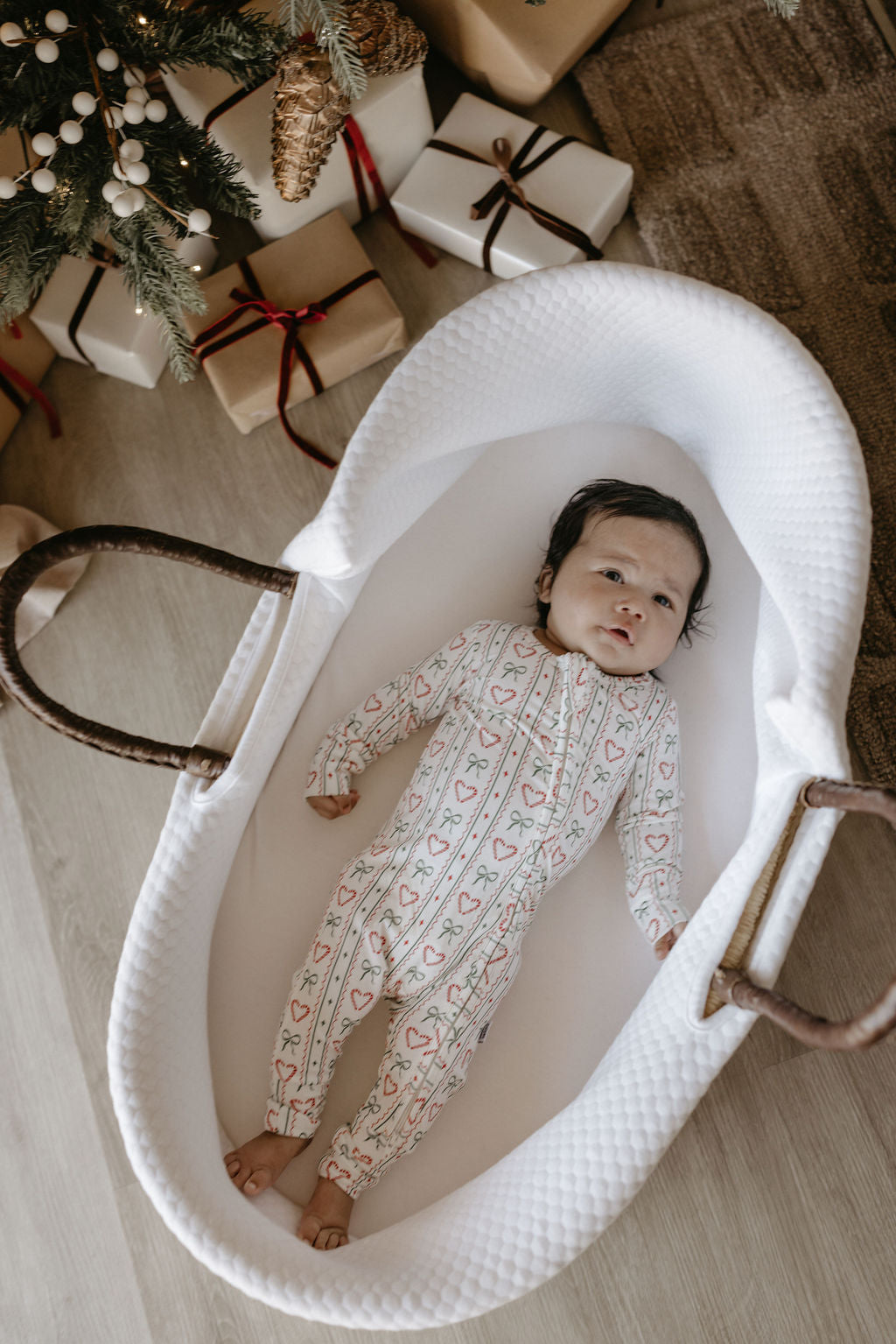 Cozy Christmas Cottage Romper - Behold Baby