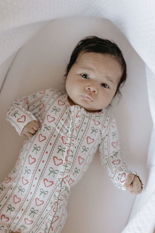 Cozy Christmas Cottage Romper - Behold Baby