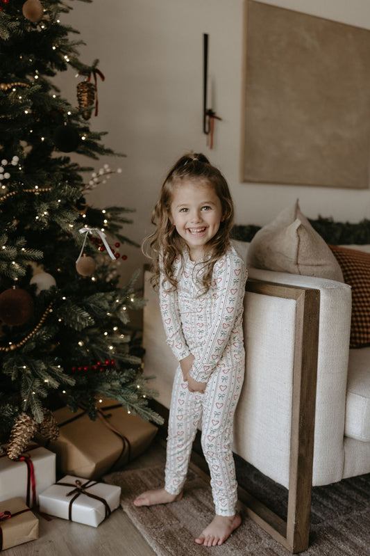 Cozy Christmas Cottage Toddler 2 Piece Set - Behold Baby