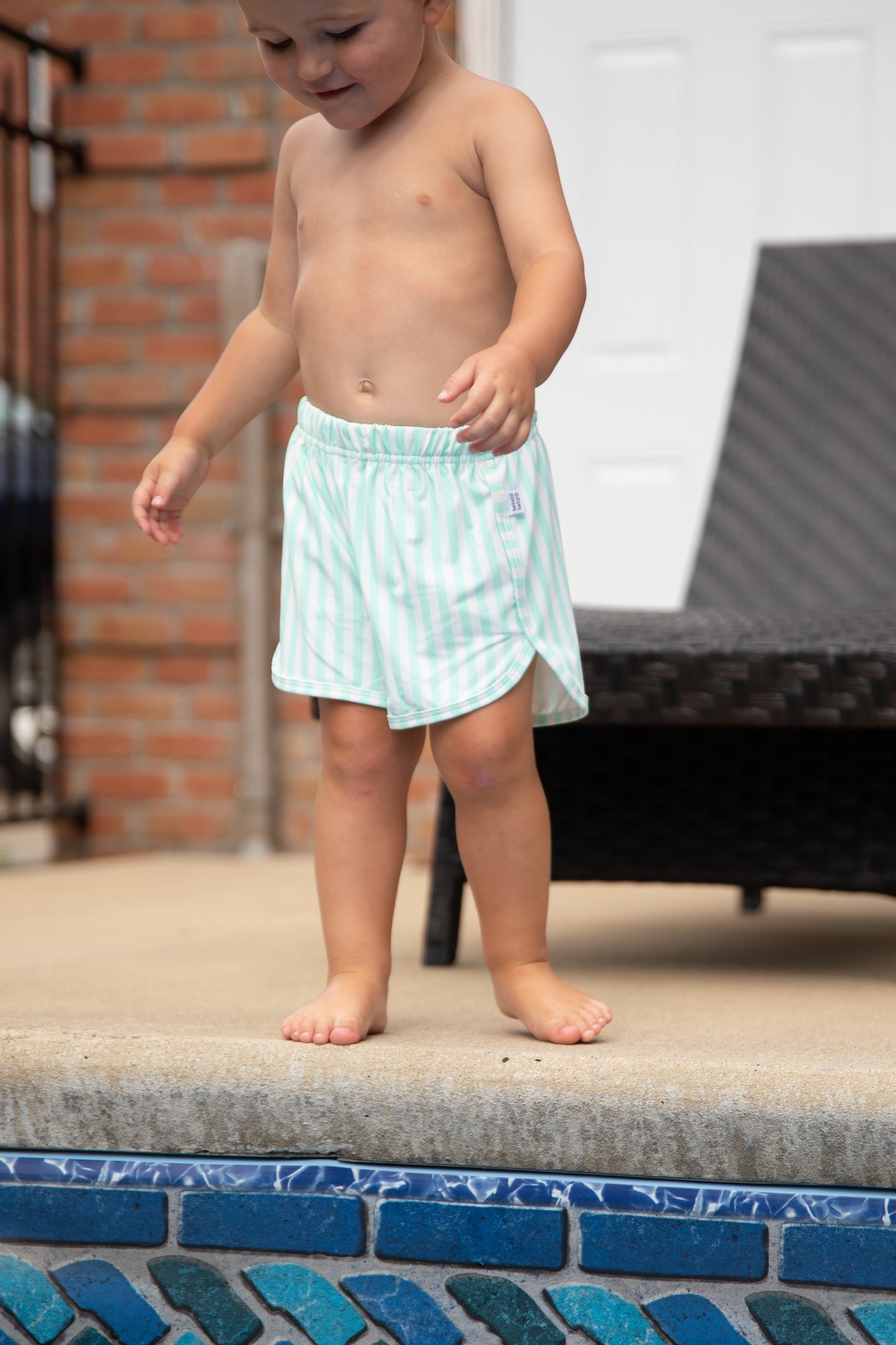 Summer Stripe Swimsuit - Behold Baby