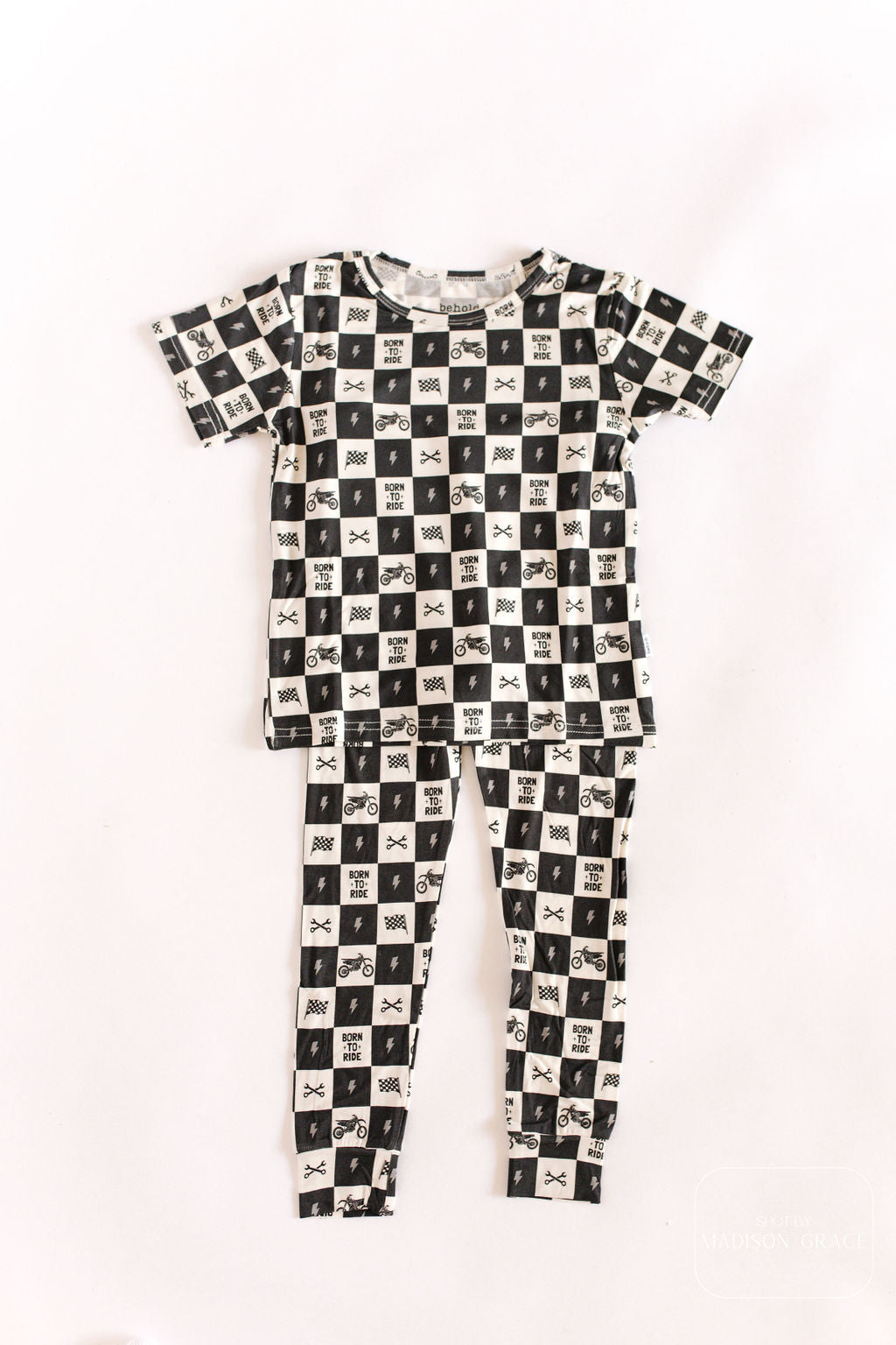 Born to Ride Toddler 2 Piece Set - Behold Baby