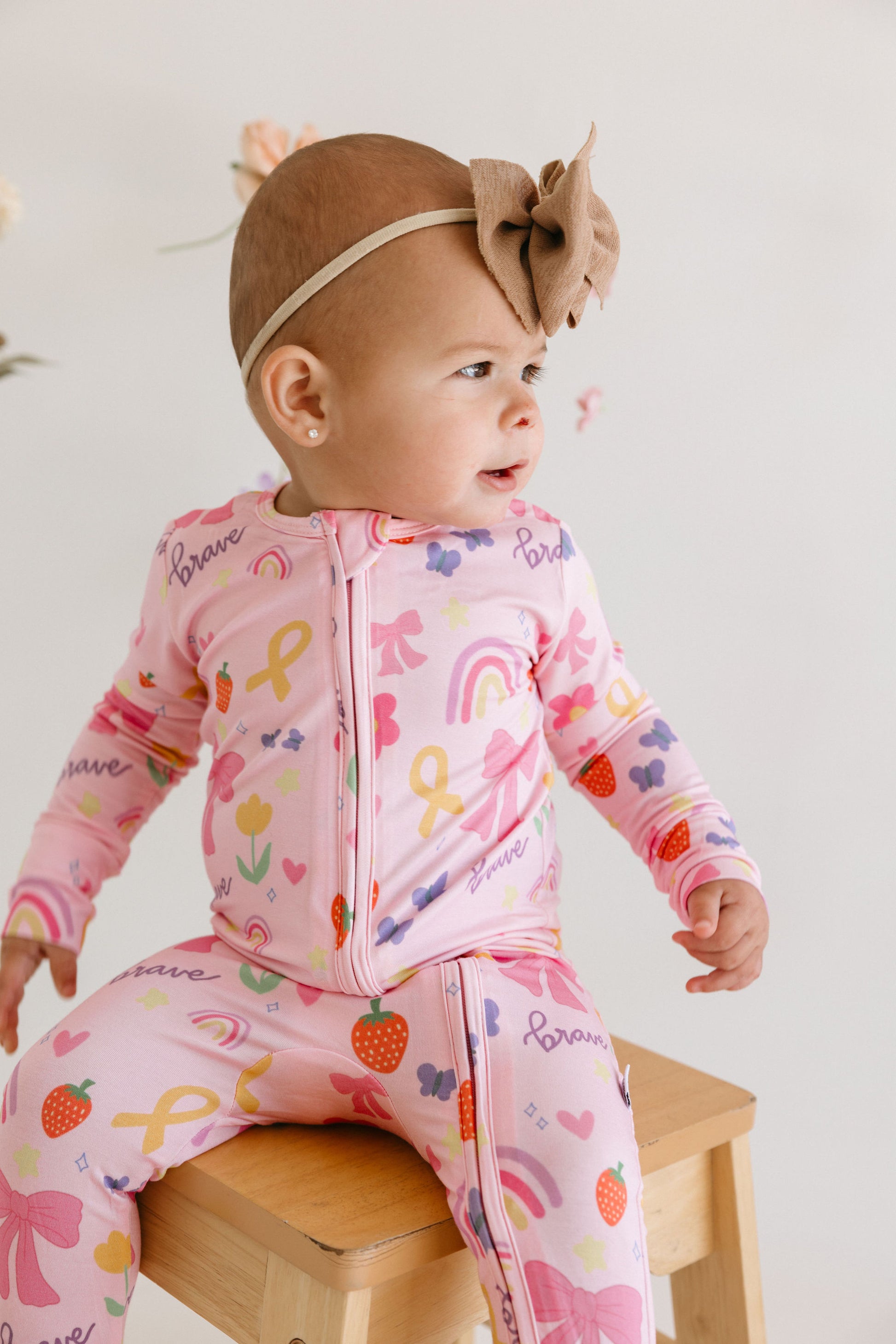 Bows & Bravery Romper - Behold Baby