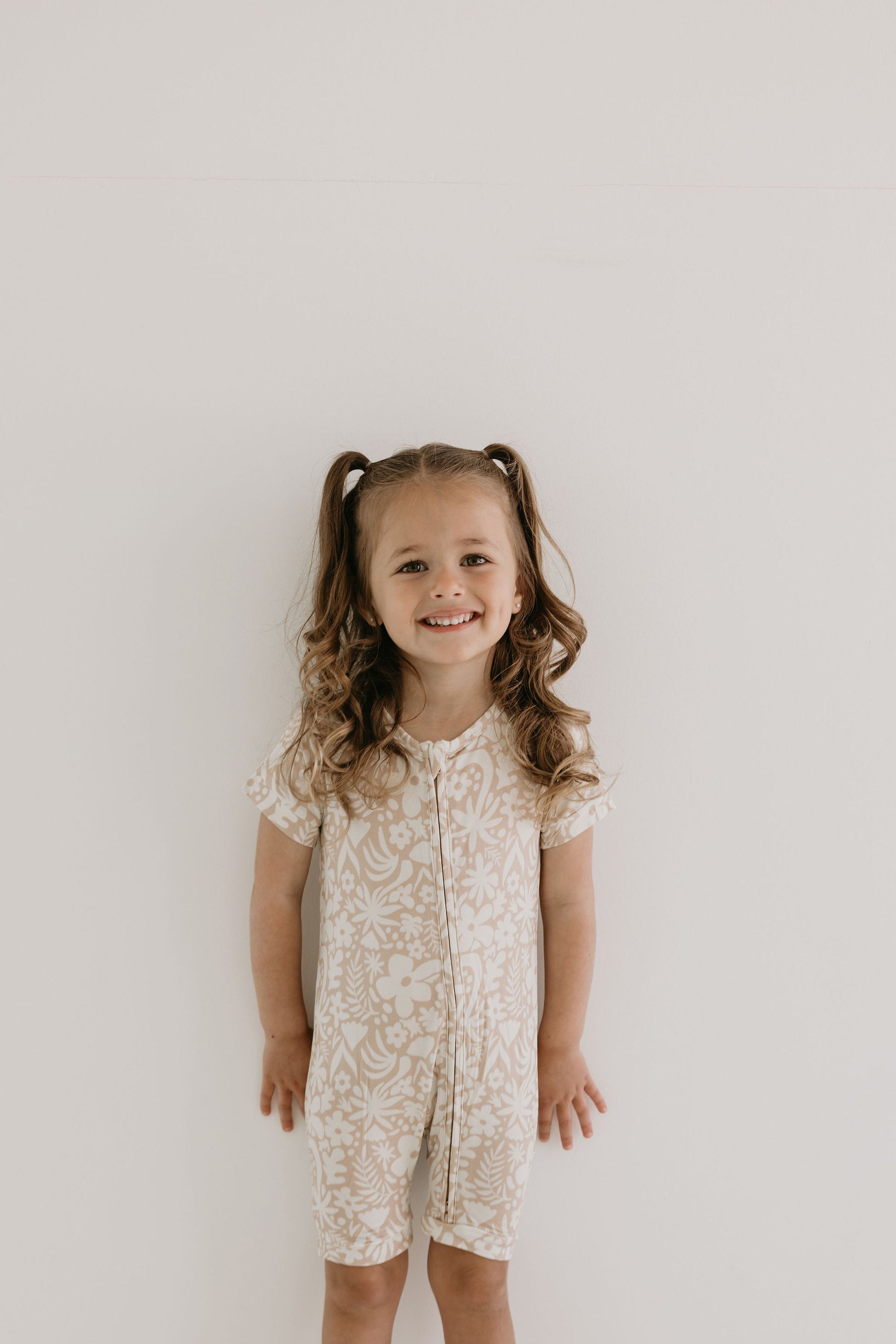 Palm Shortie Romper - Behold Baby