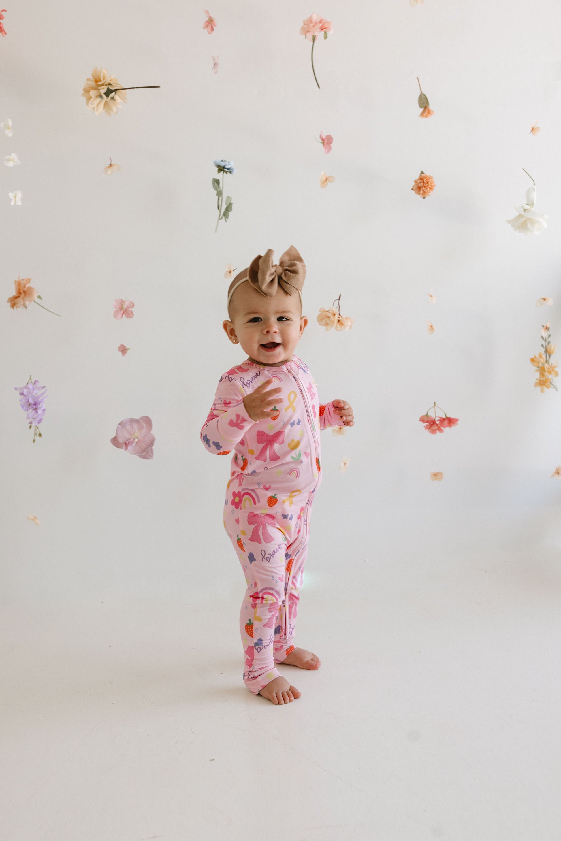 Bows & Bravery Romper - Behold Baby