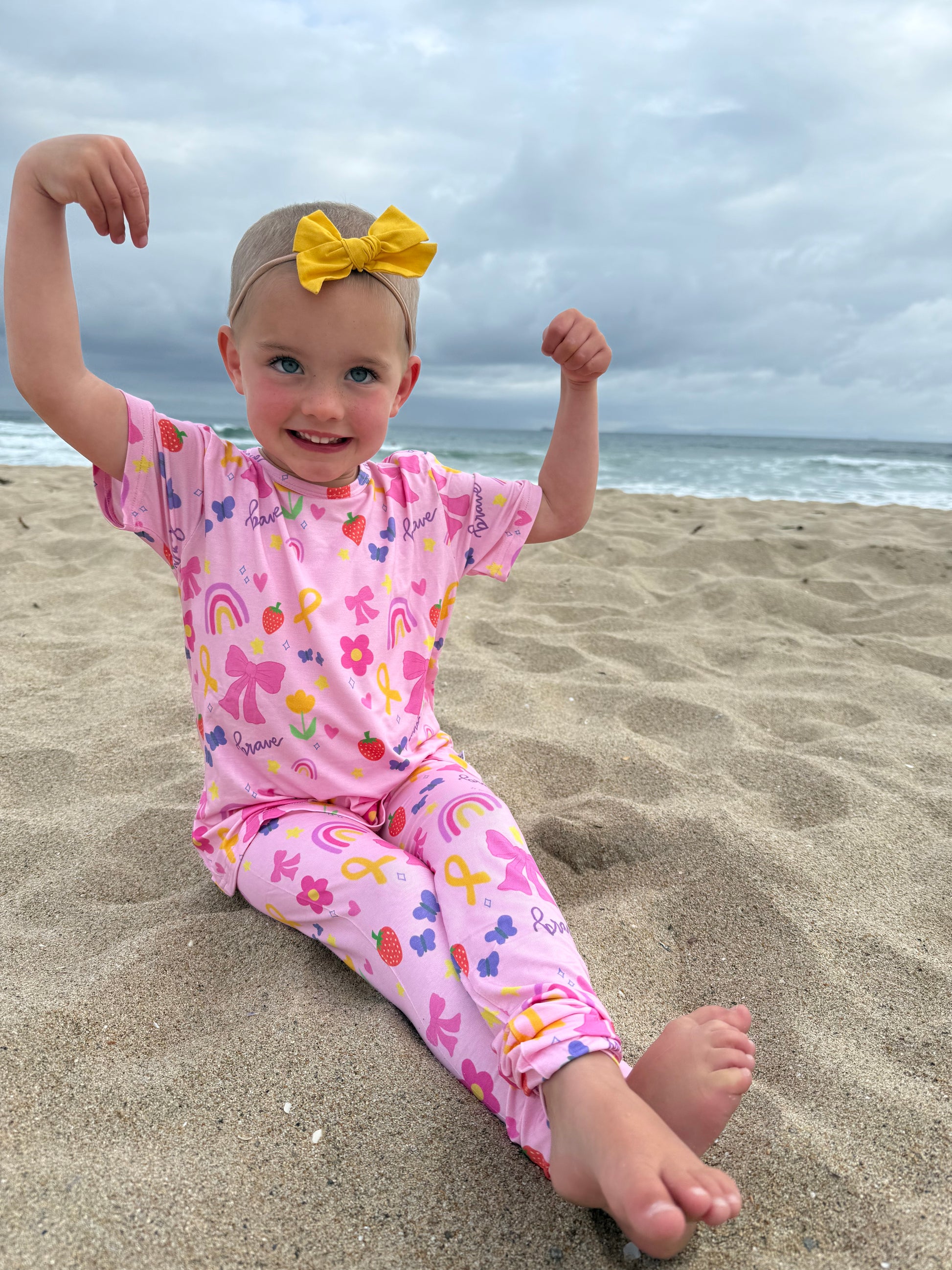 Bows & Bravery Toddler 2 Piece Set - Behold Baby