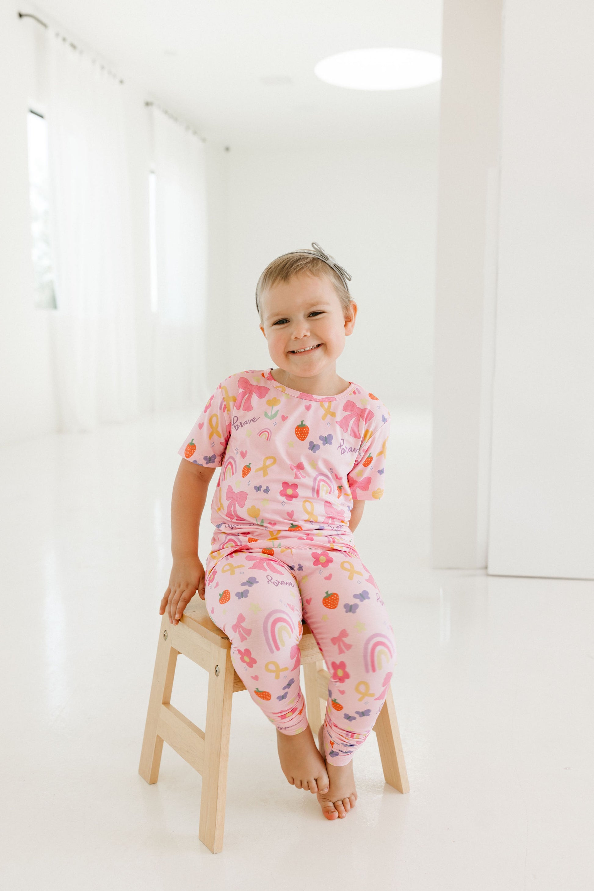 Bows & Bravery Toddler 2 Piece Set - Behold Baby