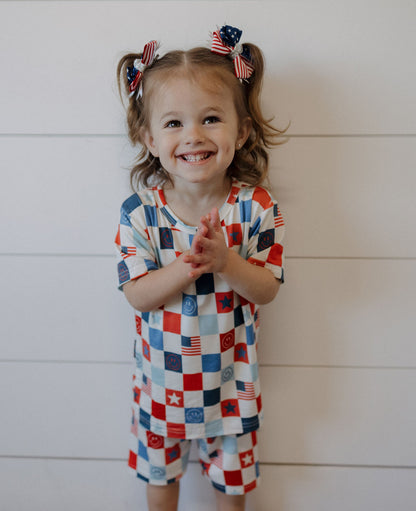 All American Babe Shortie Set - Behold Baby