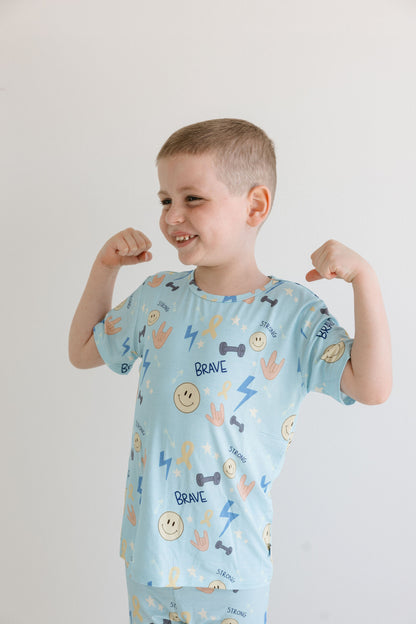 Mighty & Strong Toddler Two Piece Set - Behold Baby