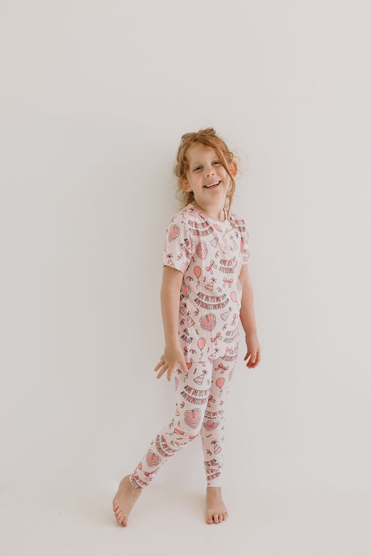 Birthday Babe 2 Piece Lounge Set - Behold Baby