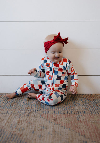 All American Babe Romper - Behold Baby