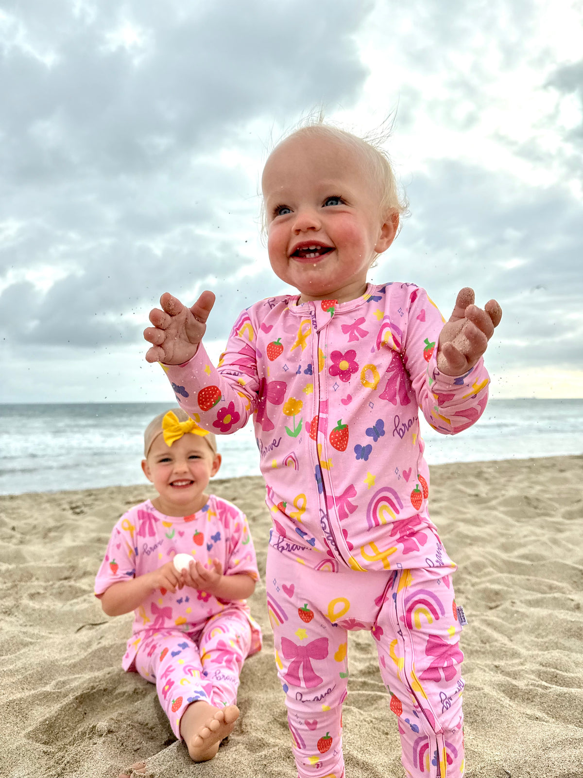 Bows & Bravery Romper - Behold Baby