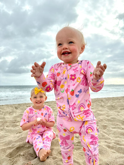 Bows & Bravery Romper - Behold Baby