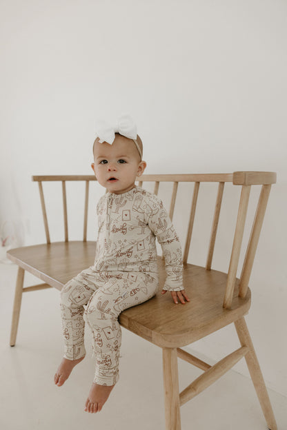 Saddle Up Romper - Behold Baby