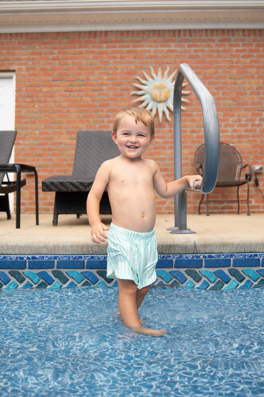 Summer Stripe Swimsuit - Behold Baby