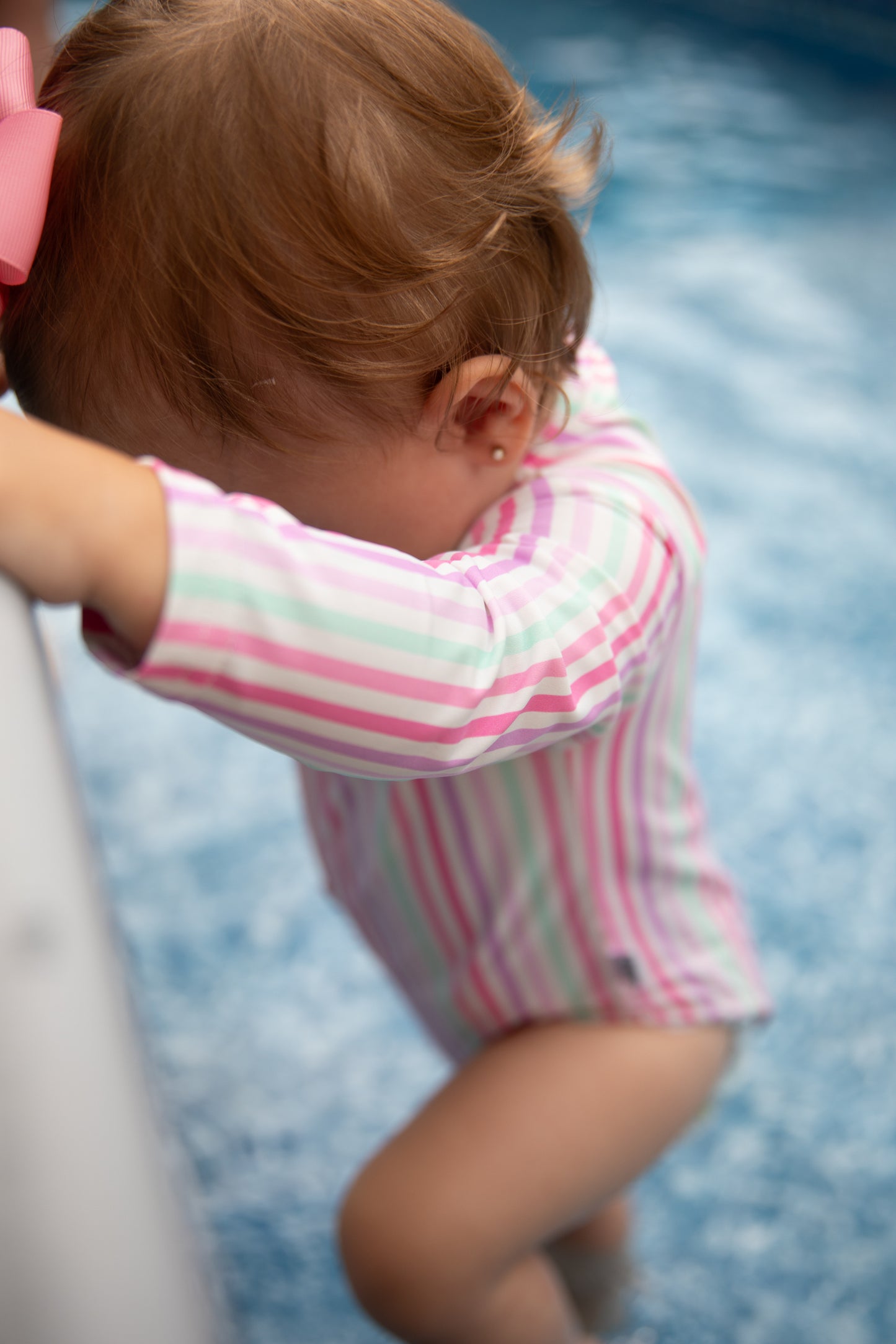 Summer Stripes Swim Suit - Behold Baby