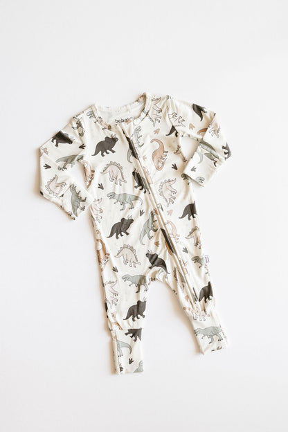 Dino Tracks Romper - Behold Baby
