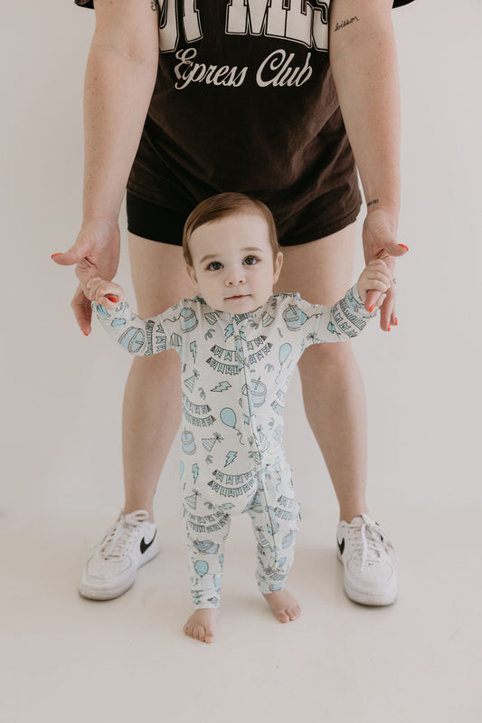 Birthday Dude Romper - Behold Baby