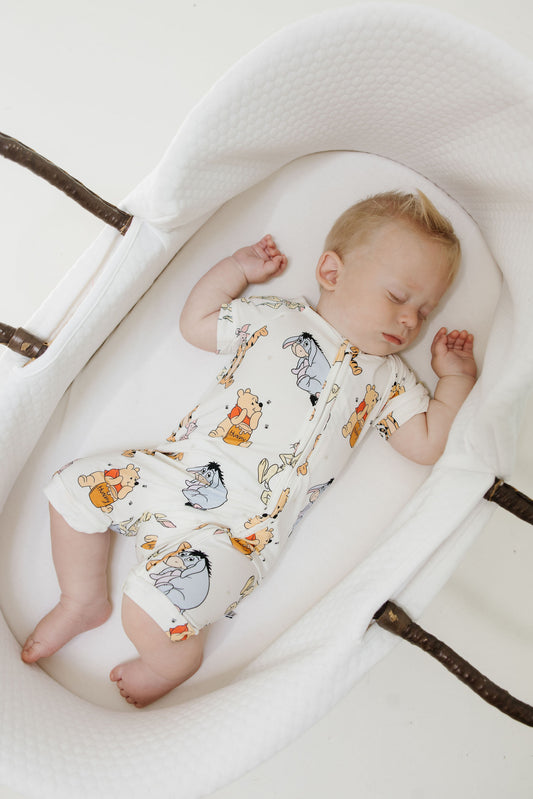 Hunny Shortie Romper - Behold Baby