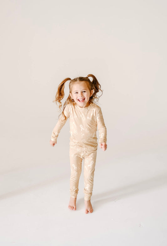 Childhood Cancer Awareness Toddler 2 Piece Set - Behold Baby