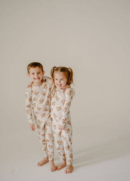 Teddy Bear Toddler 2 Piece Set - Behold Baby