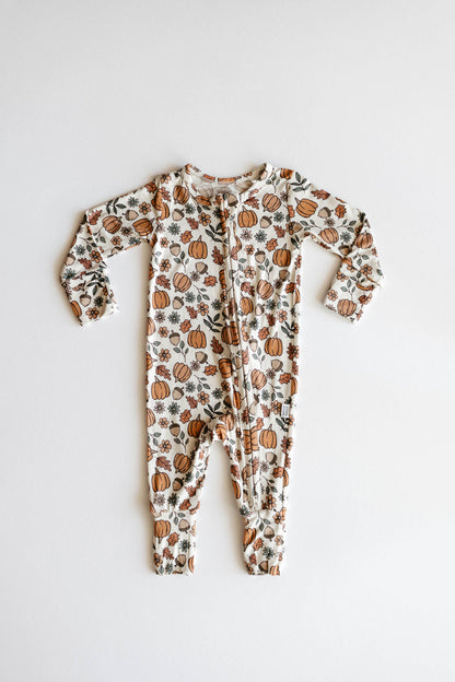 Fall Acorn Romper